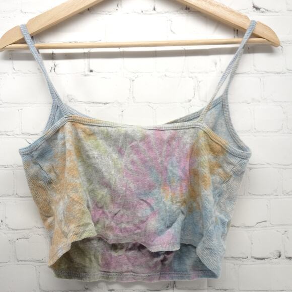 Pac Sun Women's Size Large Tie Dye Euphoria Tank Top #1529 - Picture 6 of 6